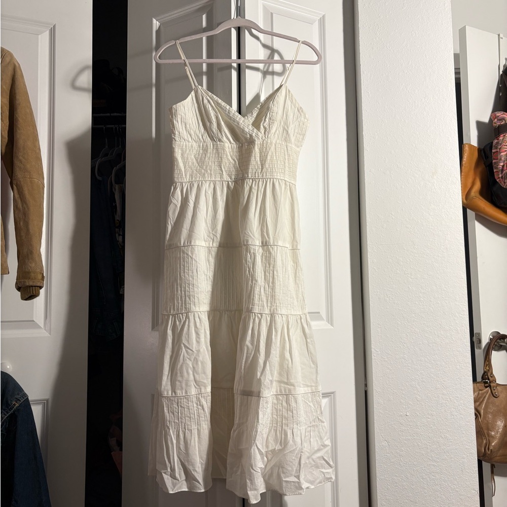 INC International Concepts White Midi Dress